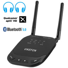 Load image into Gallery viewer, 80m Long Range 3 in1 Bluetooth 5.0 Audio Receiver Transmitter AptX